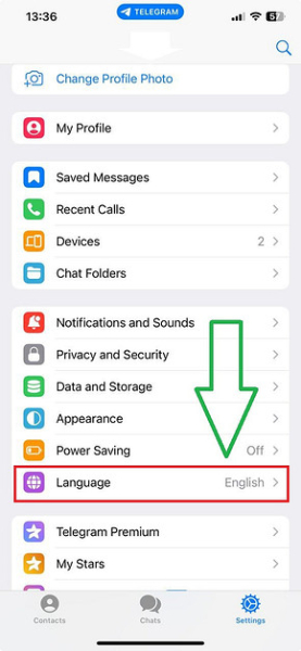 Как поменять язык в «Телеграмме»: на компьютере и телефоне