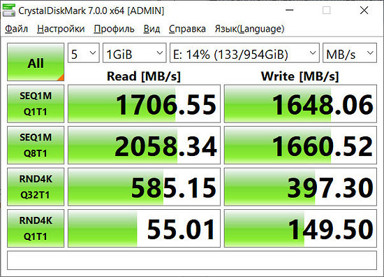 Как проверить скорость SSD на запись и чтение